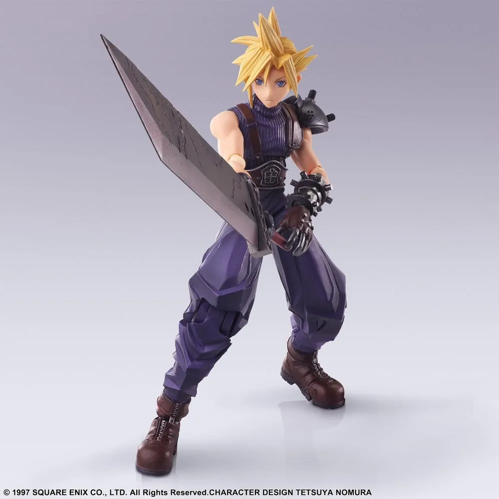 Final Fantasy VII Bring Arts Action Figure Cloud Strife Digital Plus Edition 15 cm